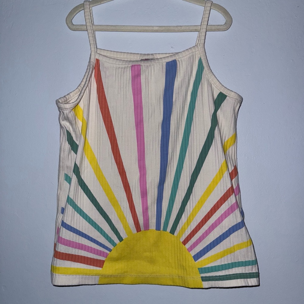 Hanna Andersson | Ribbed Rainbow Tank